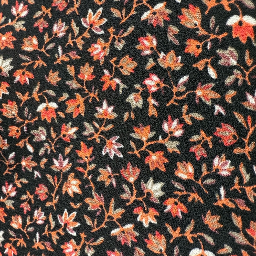 LOFT Red and Black Patterned Shirt - Picture 3 of 4